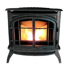 Thelin Echo-Comstock Pellet Stove Thelin Green