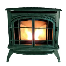 Thelin Echo-Comstock Pellet Stove Burgundy