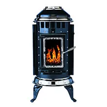 Thelin Parlour&trade; Wood Stove Cobalt Blue
